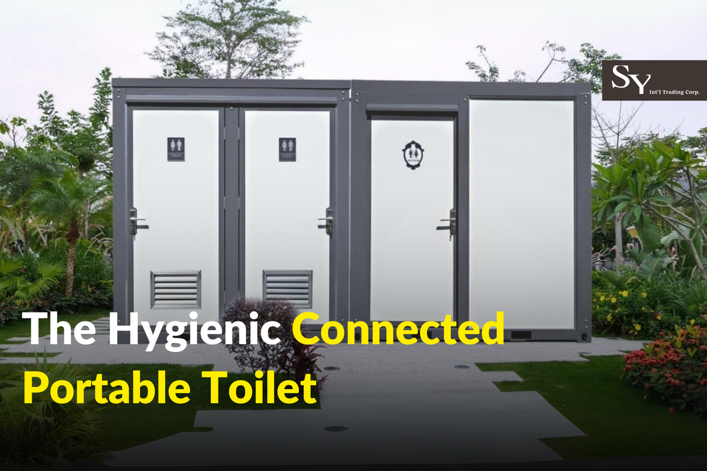Revolutionizing-Outdoor-Convenience-The-Hygienic-Connected-Portable-Toilet SY & CO. INTERNATIONAL TRADING CORPS.