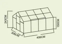 Single Door Green House - SY & CO. INTERNATIONAL TRADING CORP.